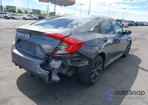 2021 Honda Civic Sport from USA, damaged, VIN 2HGFC2F86MH517297